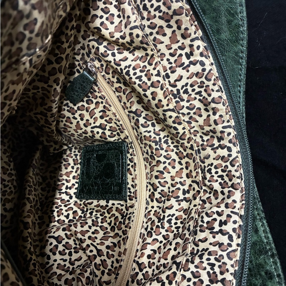 Soprano Olive Green Quilted Shoulder Bag - Picture 5 of 5